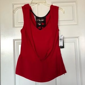 Dressy Red Top